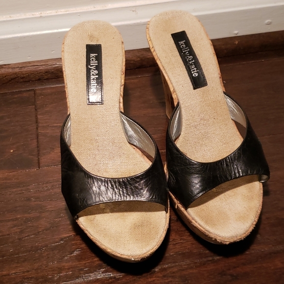 Black kelly&katie heel sandals - Picture 1 of 4
